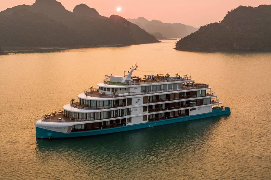 Capella Cruise: Luxury Indochine Escape in Lan Ha Bay